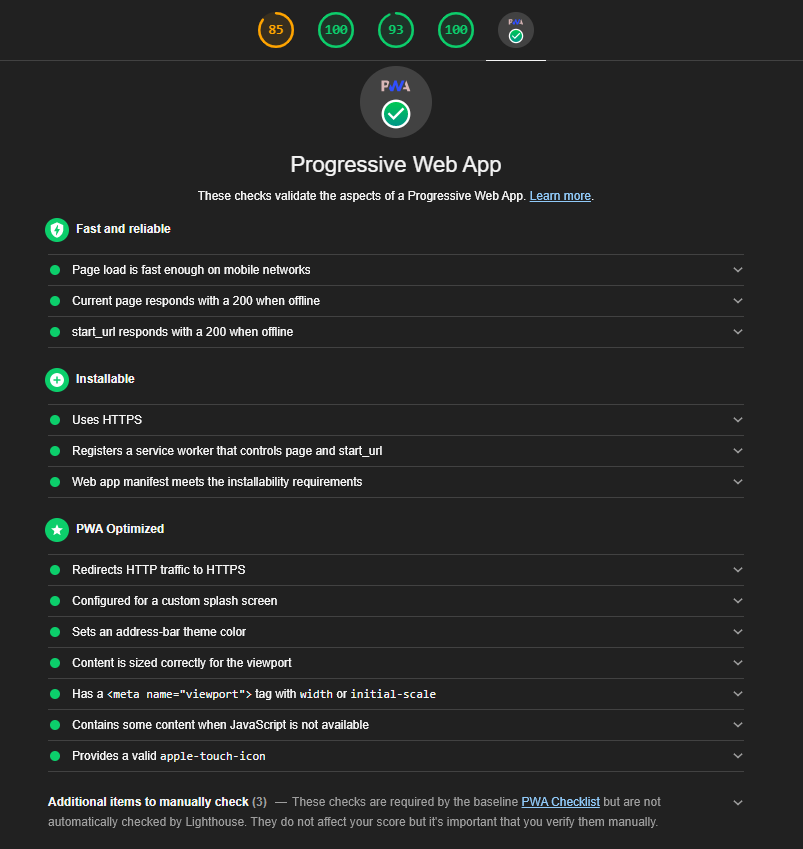 03-final-chrome-audit-lighthouse-score-blazor-pwa-with-server-prerendering